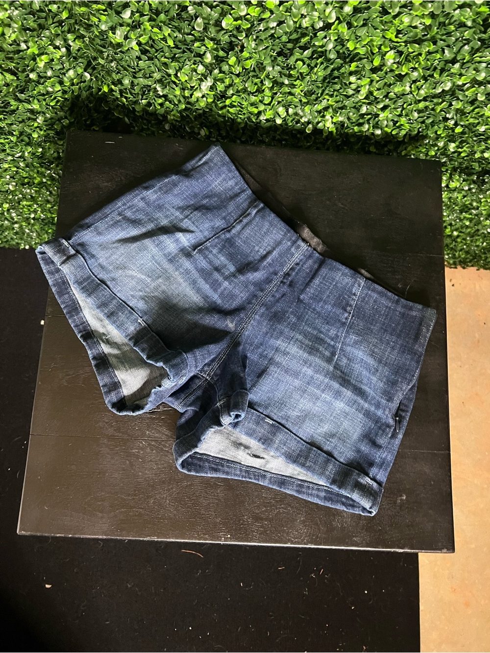 SOLD Design Lab Blue Denim Shorts
